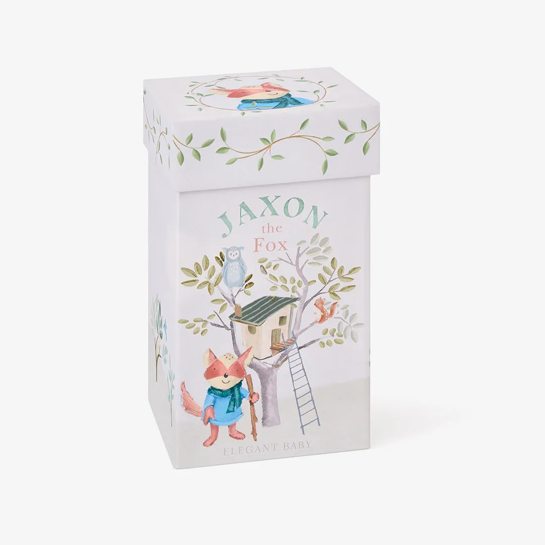 10" Jaxon the Fox Linen Toy Boxed