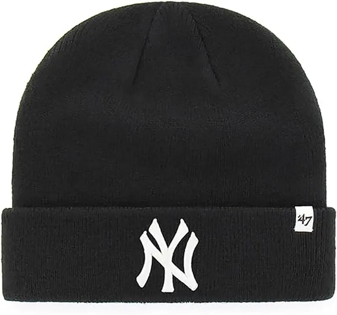 47 New York Yankees Beanie Hat - MLB NY Cuffed Winter Knit Cap