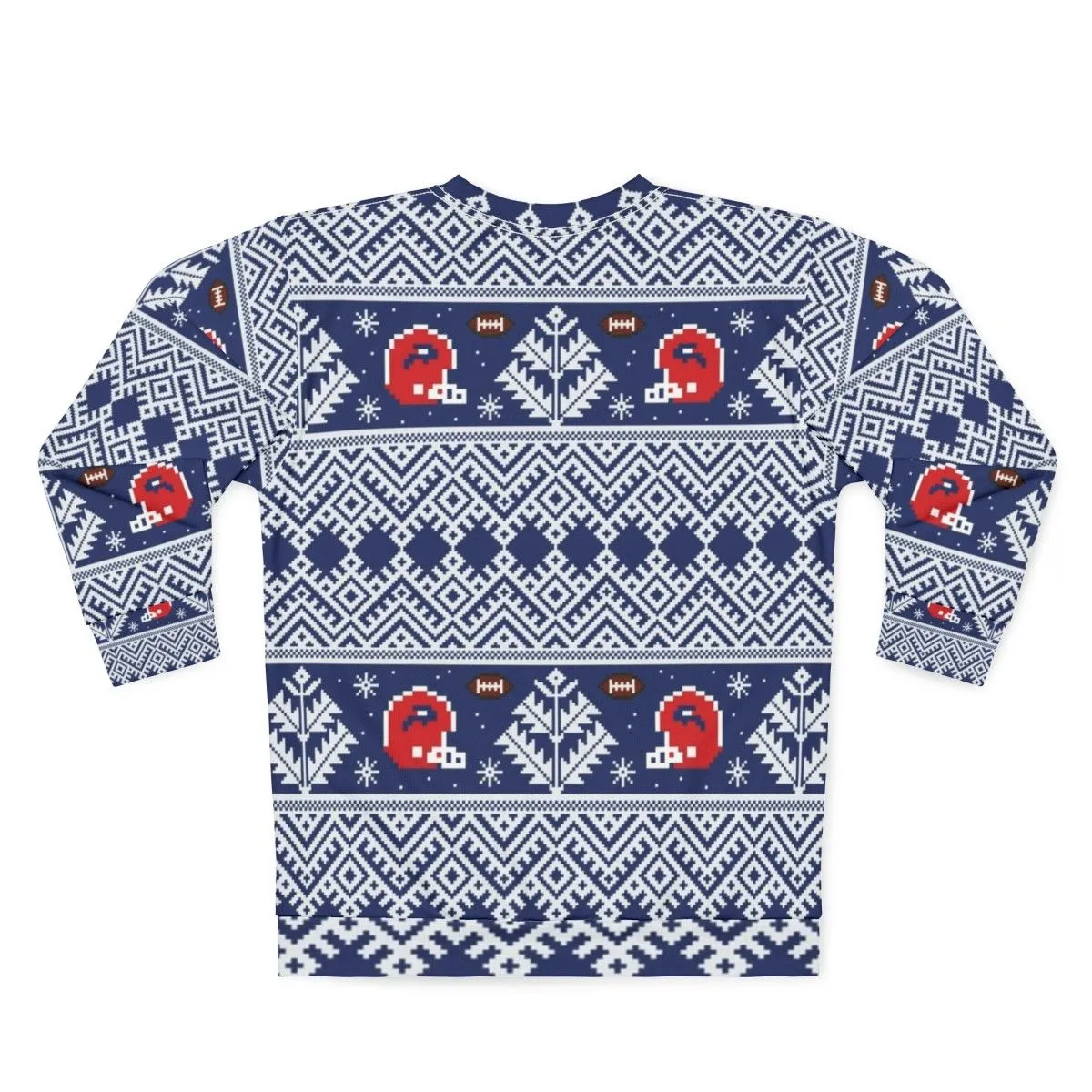 8-Bit Buffalo Bills Winter Sweatshirt