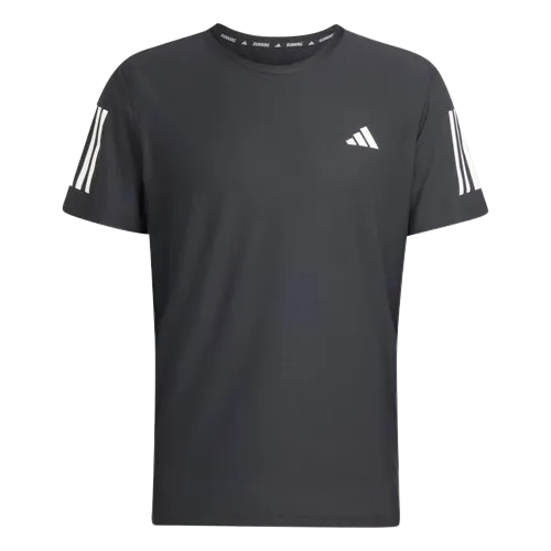 ADIDAS OWN THE RUN TEE - MENS - BLACK