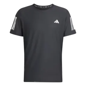 ADIDAS OWN THE RUN TEE - MENS - BLACK