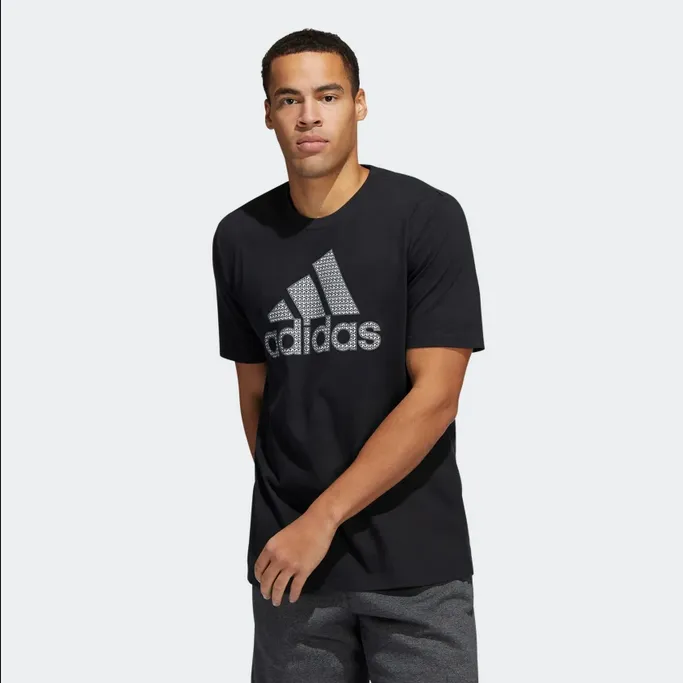 Adidas T-Shirt manica corta da uomo Graphic HE2330 nero