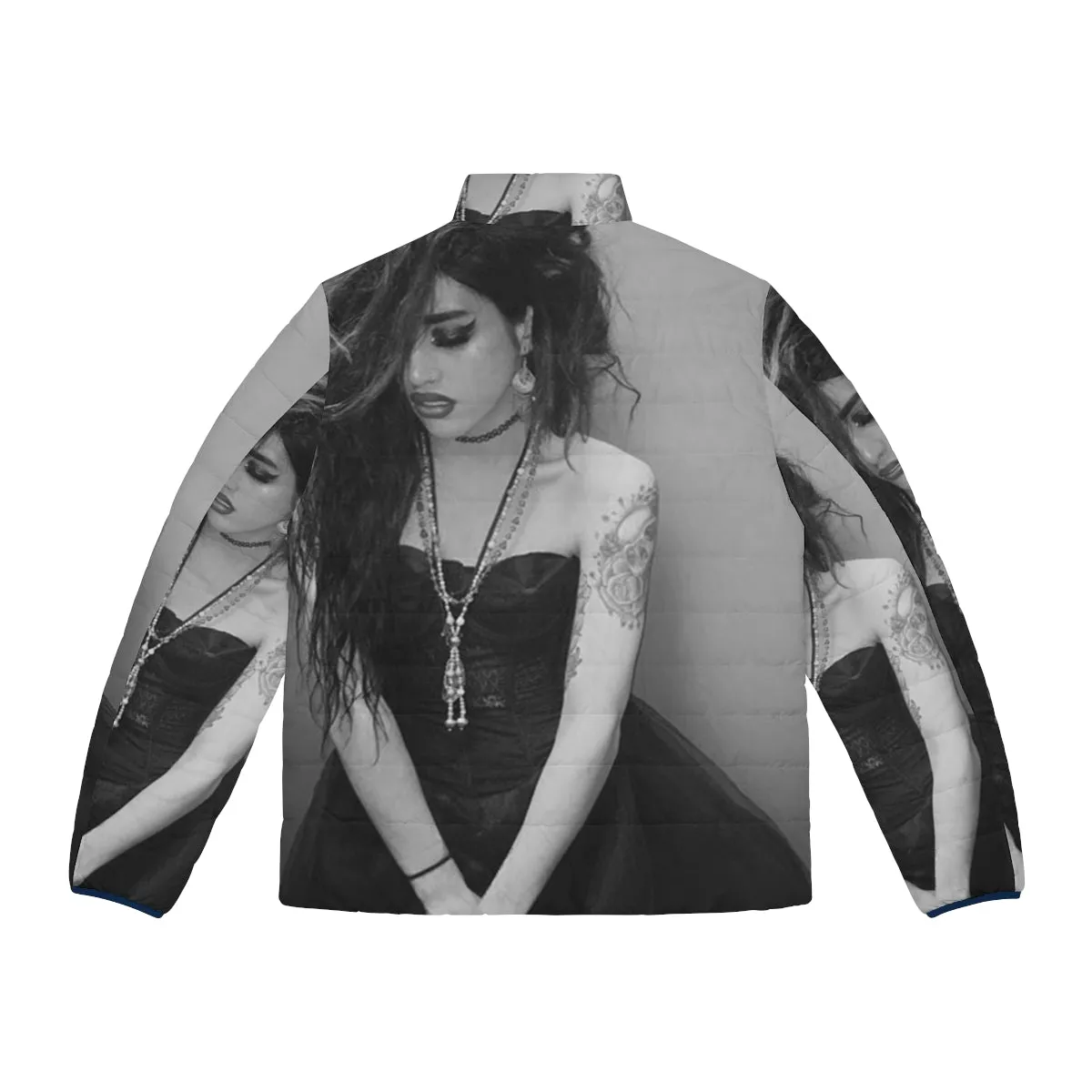 Adore Delano B&W Puffer Jacket - Iconic Drag Race Inspired Outerwear