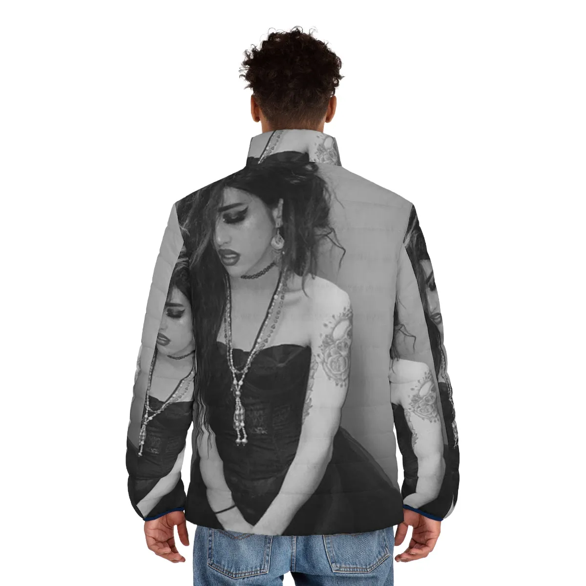 Adore Delano B&W Puffer Jacket - Iconic Drag Race Inspired Outerwear