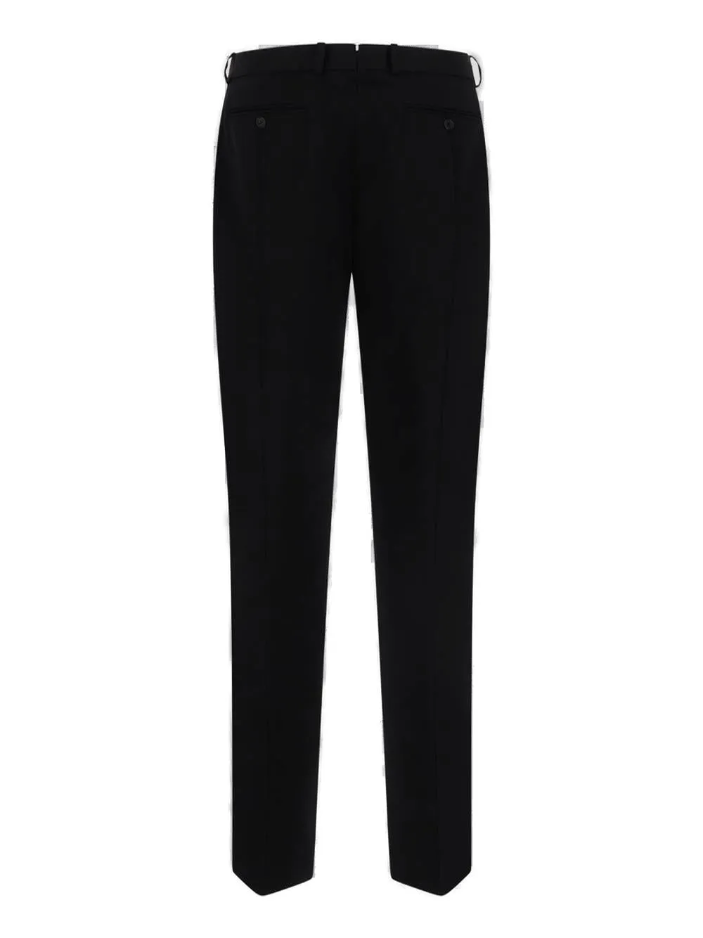 Alexander McQueen Button Detailed High Waist Trousers