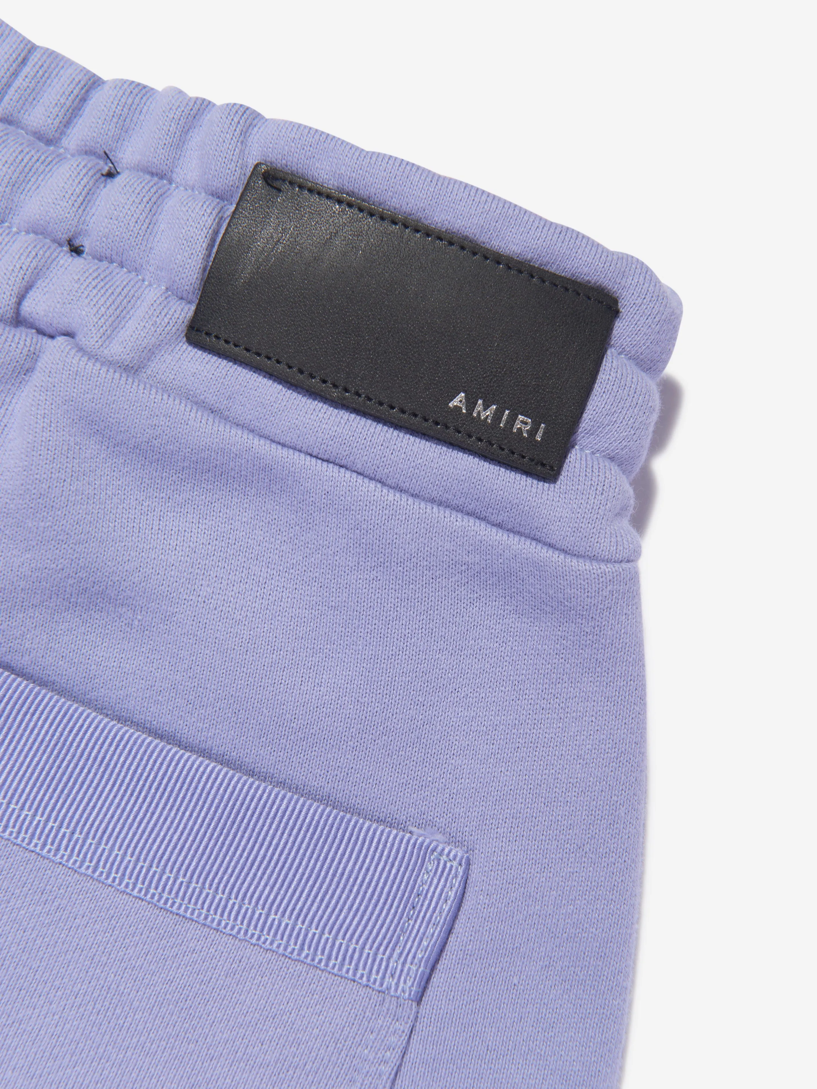 Amiri Kids Bar Logo Joggers in Blue