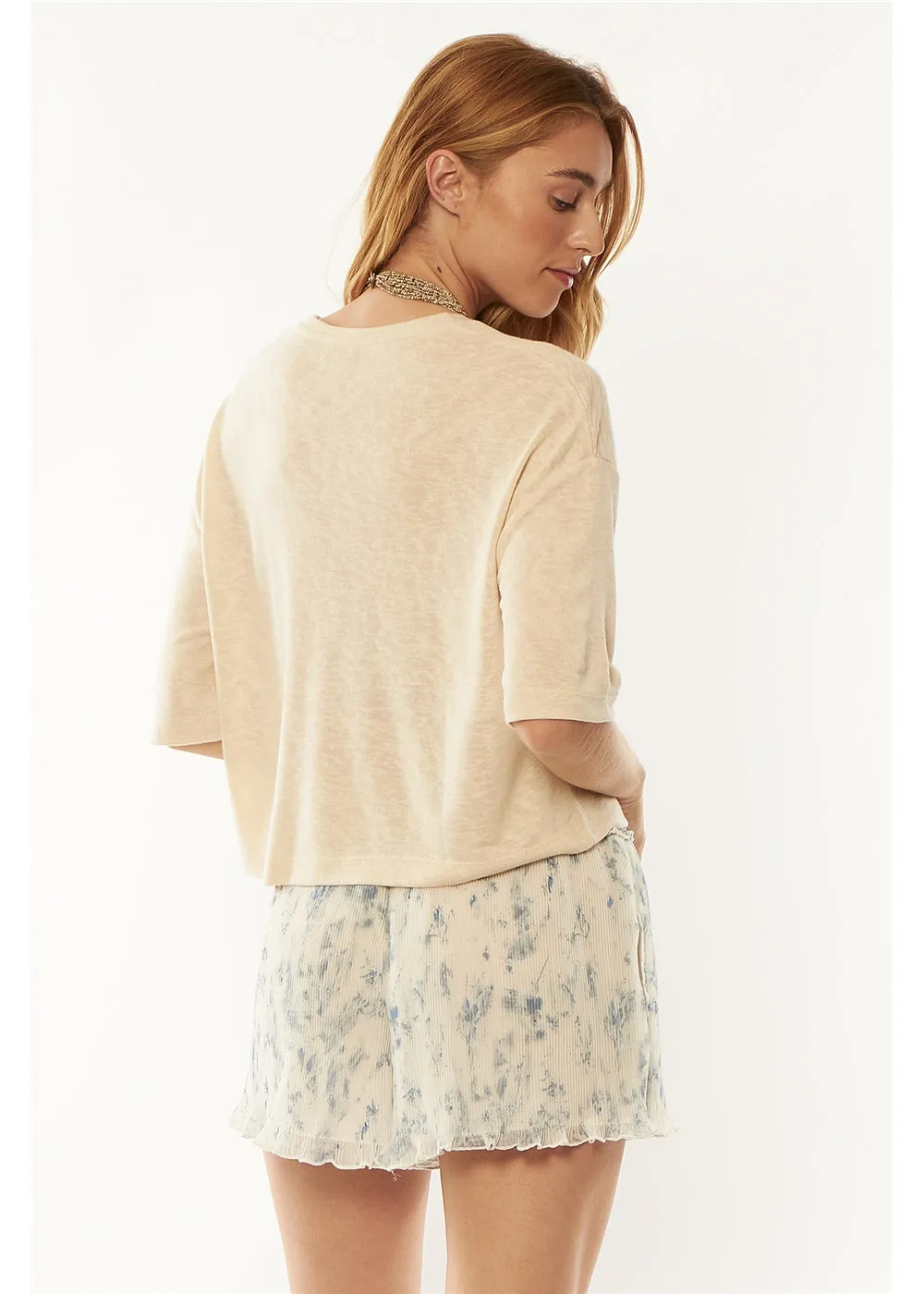 Amuse Coven Knit Shirt-Linen