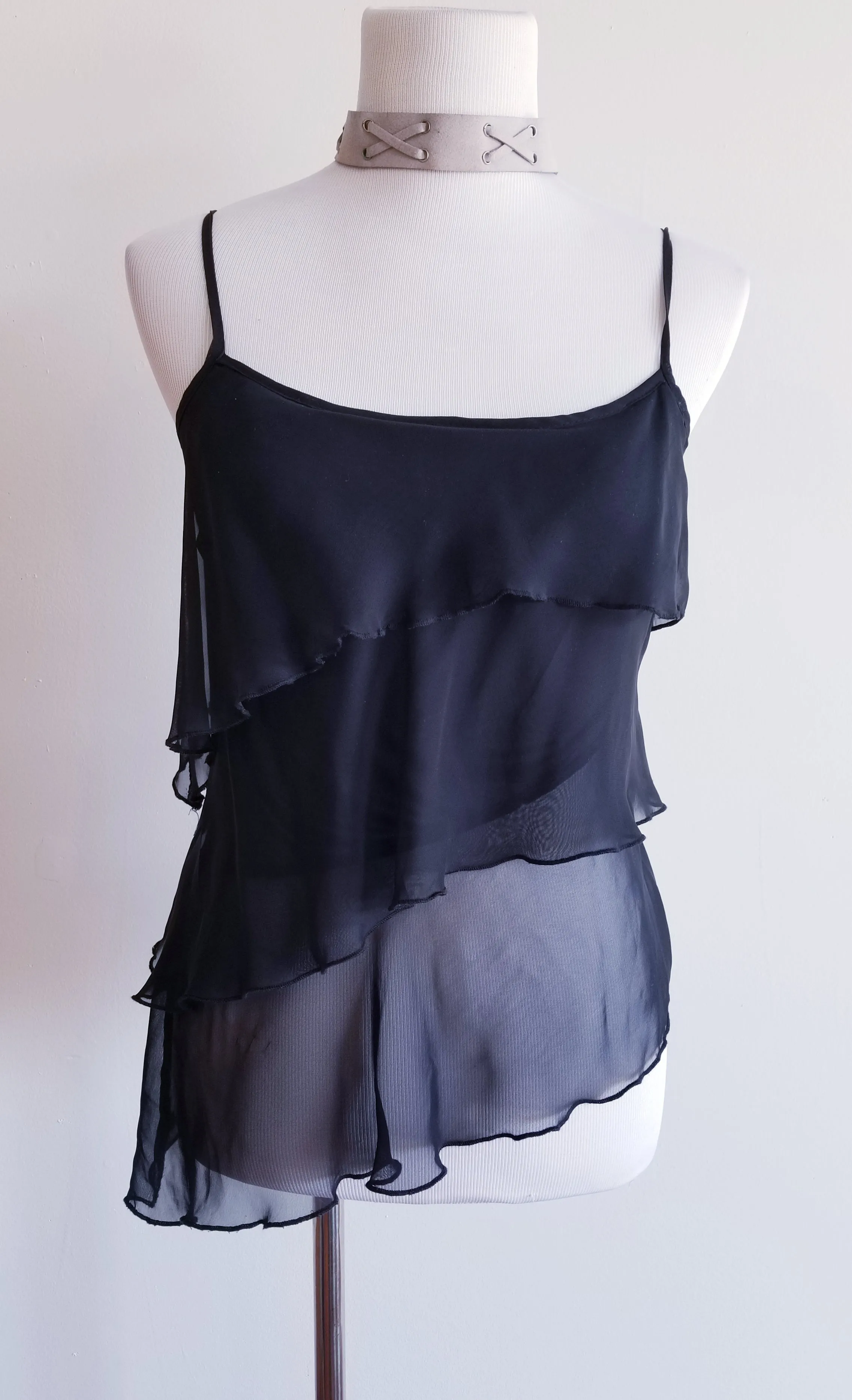 Assymetric Sheer Top