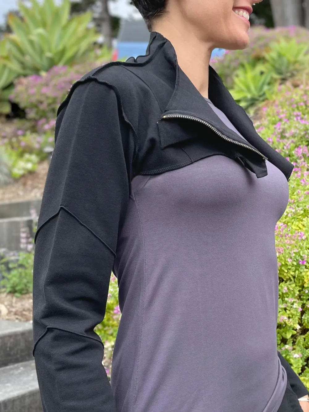 Bamboo Fleece Bolero Jacket