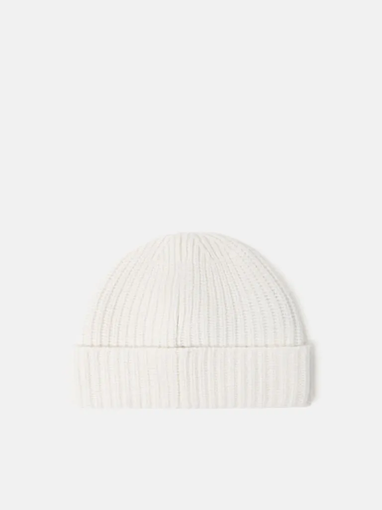 Beanie with Logo Patch - PLASTER