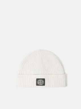 Beanie with Logo Patch - PLASTER