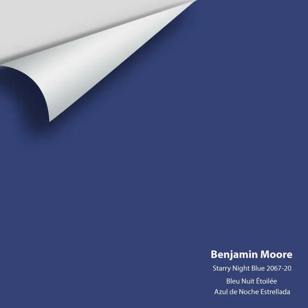 Benjamin Moore - Starry Night Blue 2067-20 Colour Sample