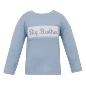 Big Brother Smocked Knit T-Shirt