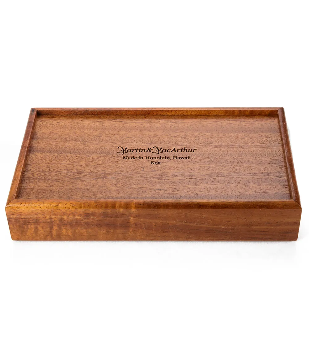 Bishop Koa Push Top Boxes