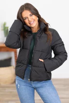 Black Puffer Jacket