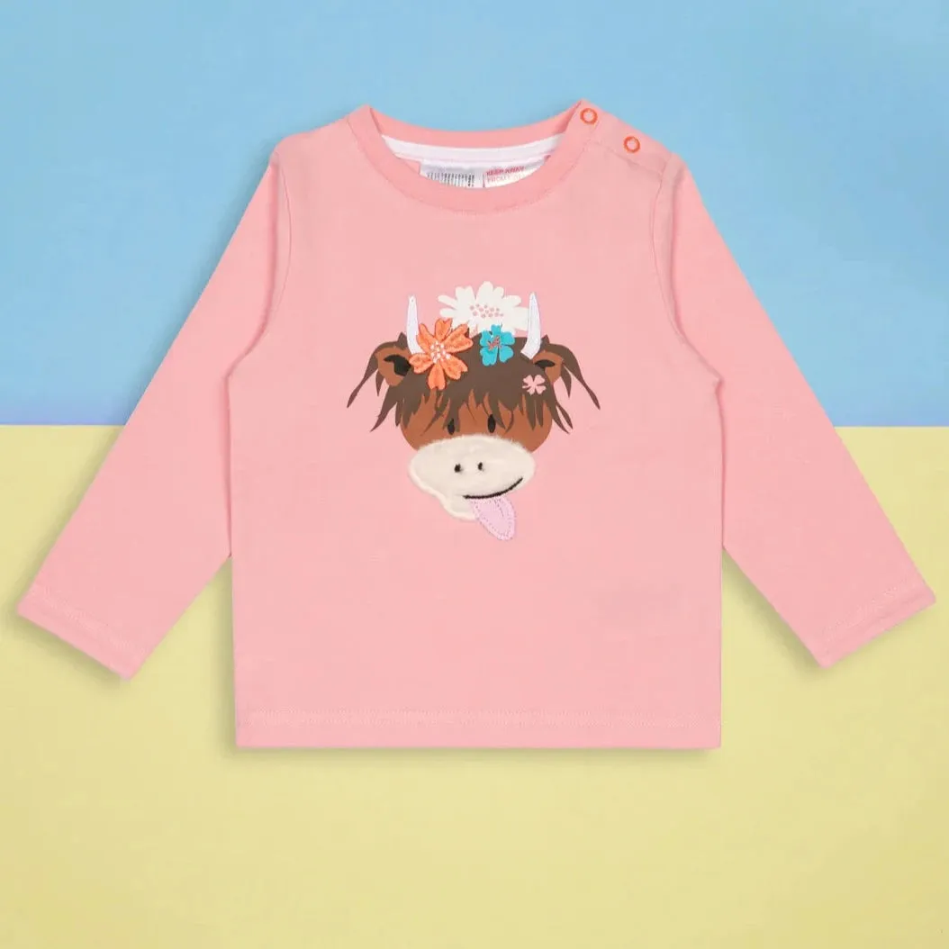 Bonnie Highland Cow Top