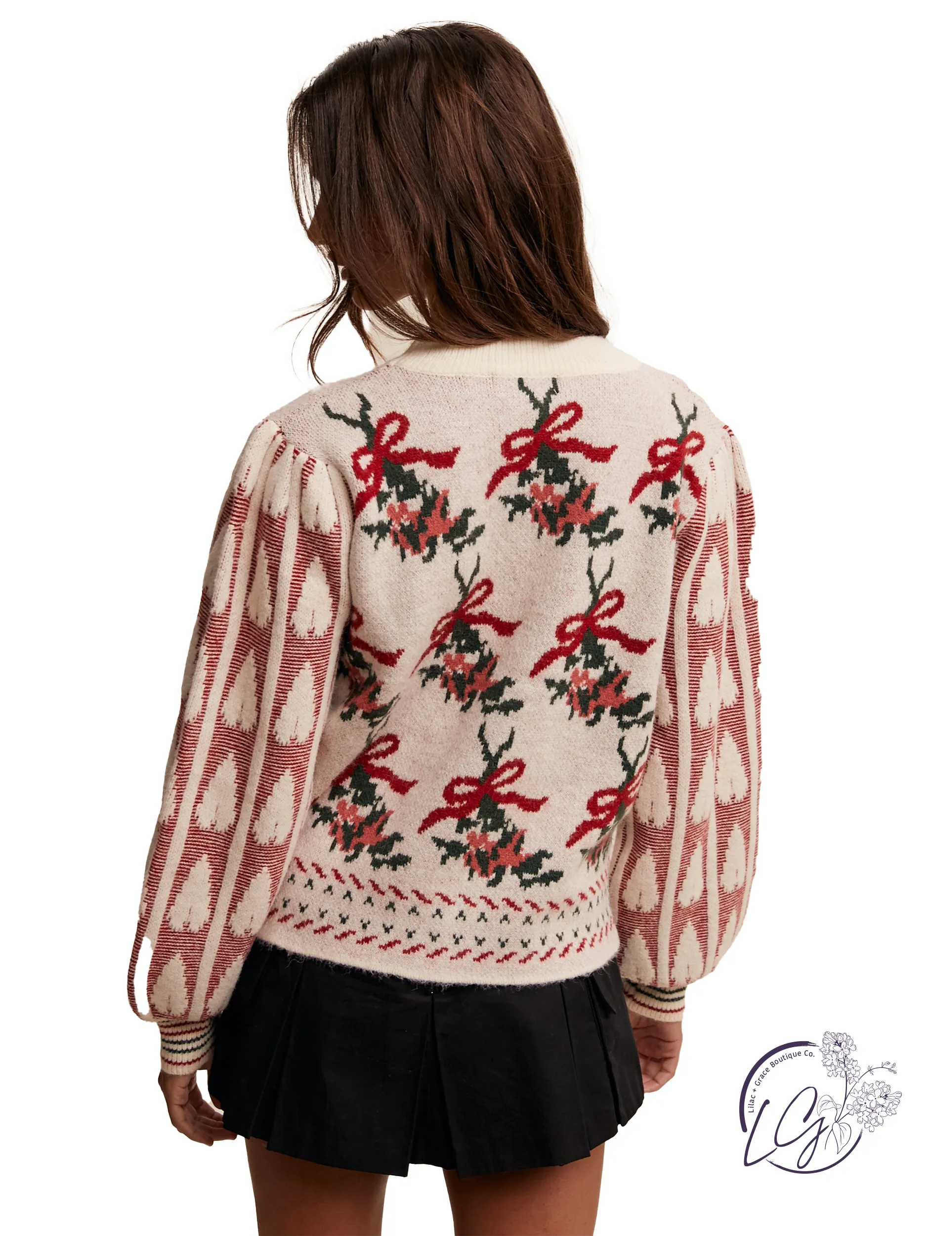 Bows and Roses Sweater