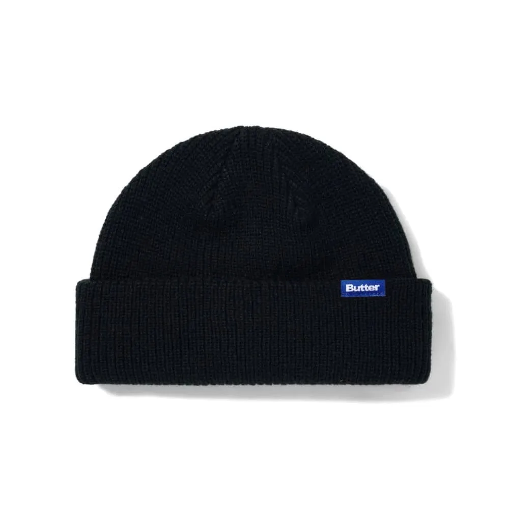 Butter Goods Wharfie Beanie Black OSFA - New