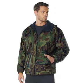 Camo Reversible Fleece-Lined Hooded Jackets