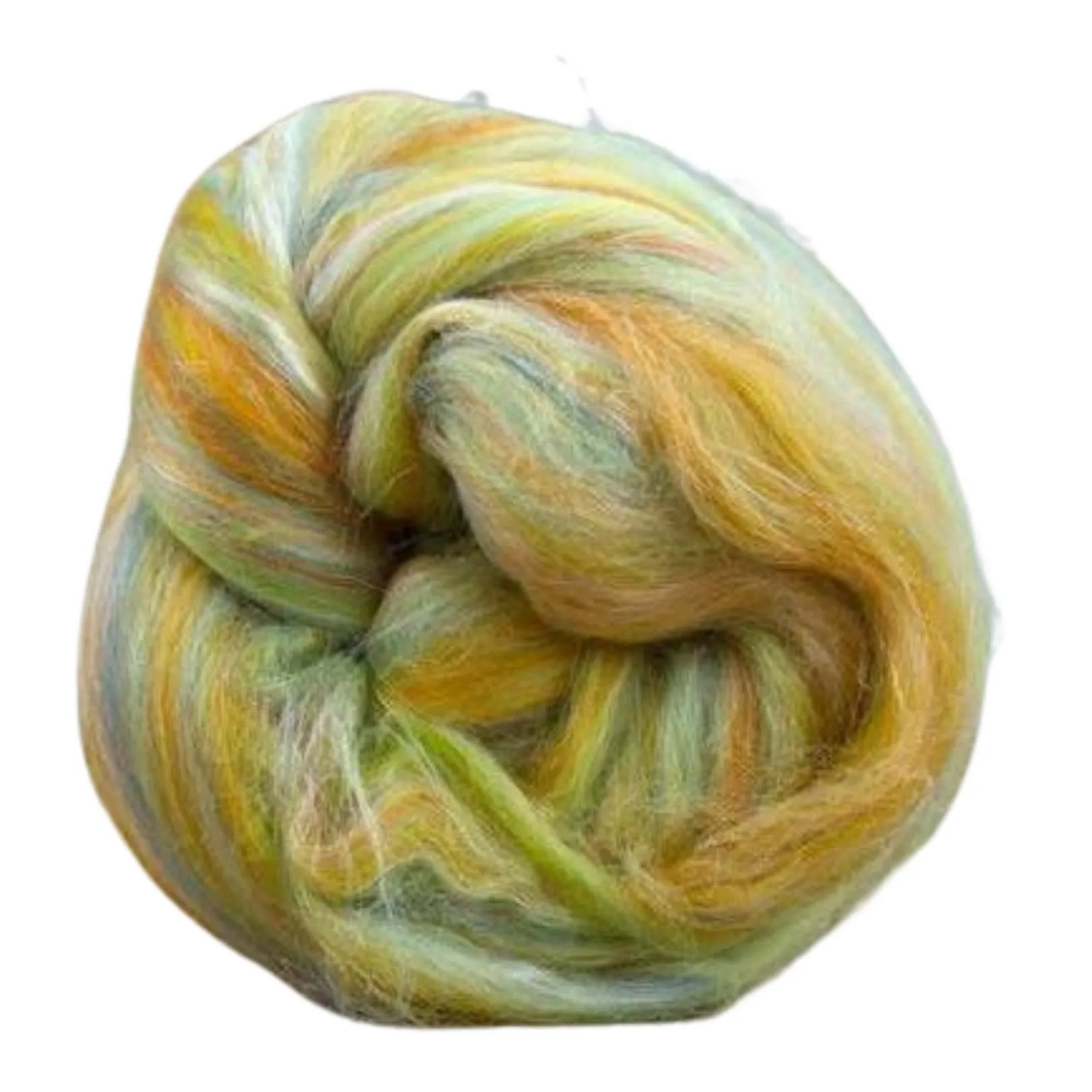 Constellation Range Roving (8 Ounces) | Tonal Blend of 70% Dyed Merino and 30% Fine Tussah Silk, 21 Micron