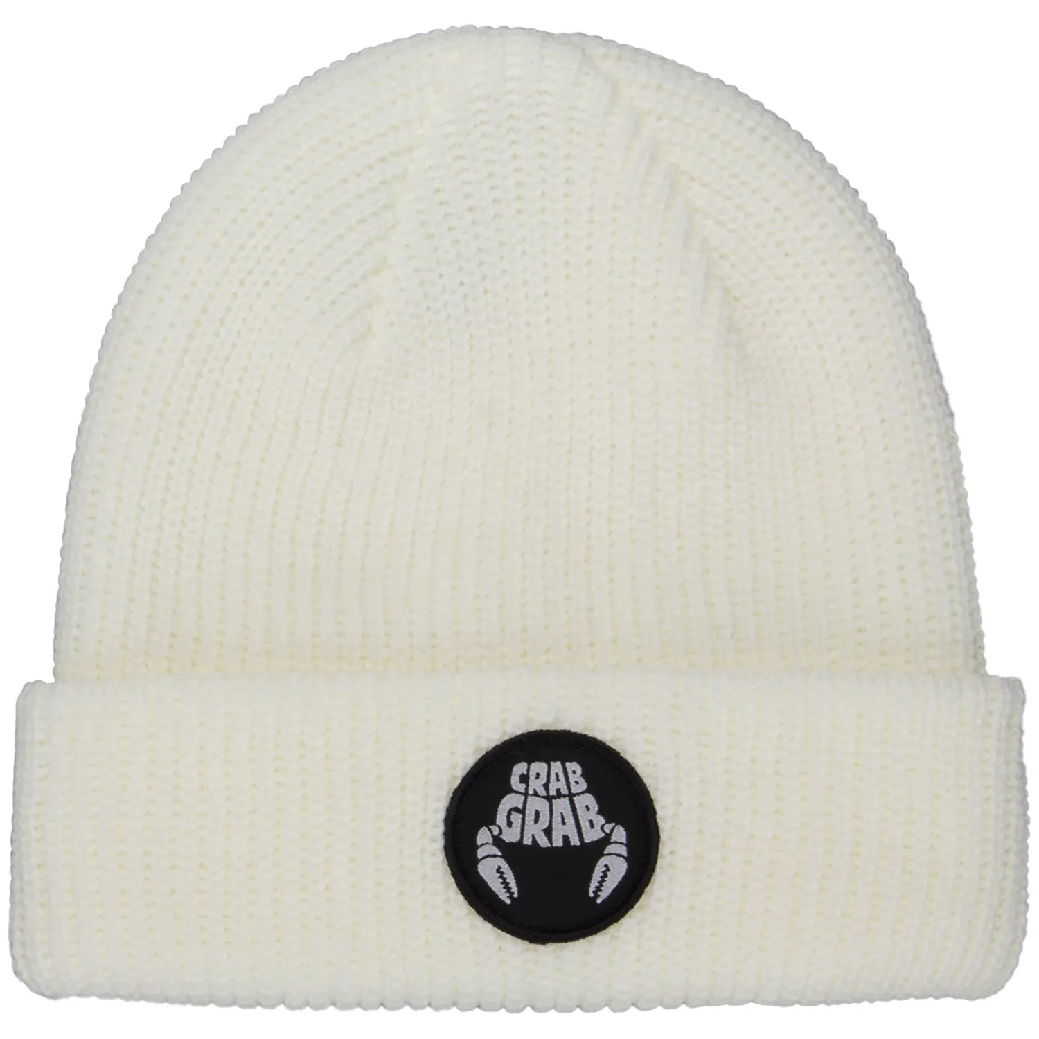 Crab Grab Circle Patch Beanie