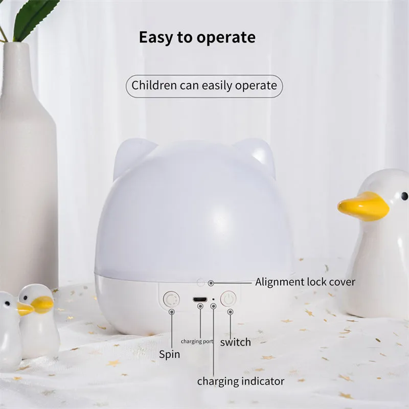 Creative Starry Sky Simple Projection Lamp for Children Baby Gifts