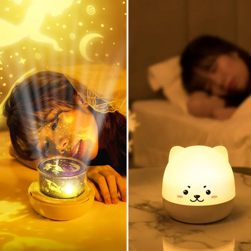 Creative Starry Sky Simple Projection Lamp for Children Baby Gifts