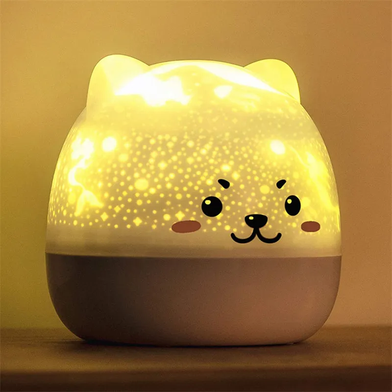 Creative Starry Sky Simple Projection Lamp for Children Baby Gifts