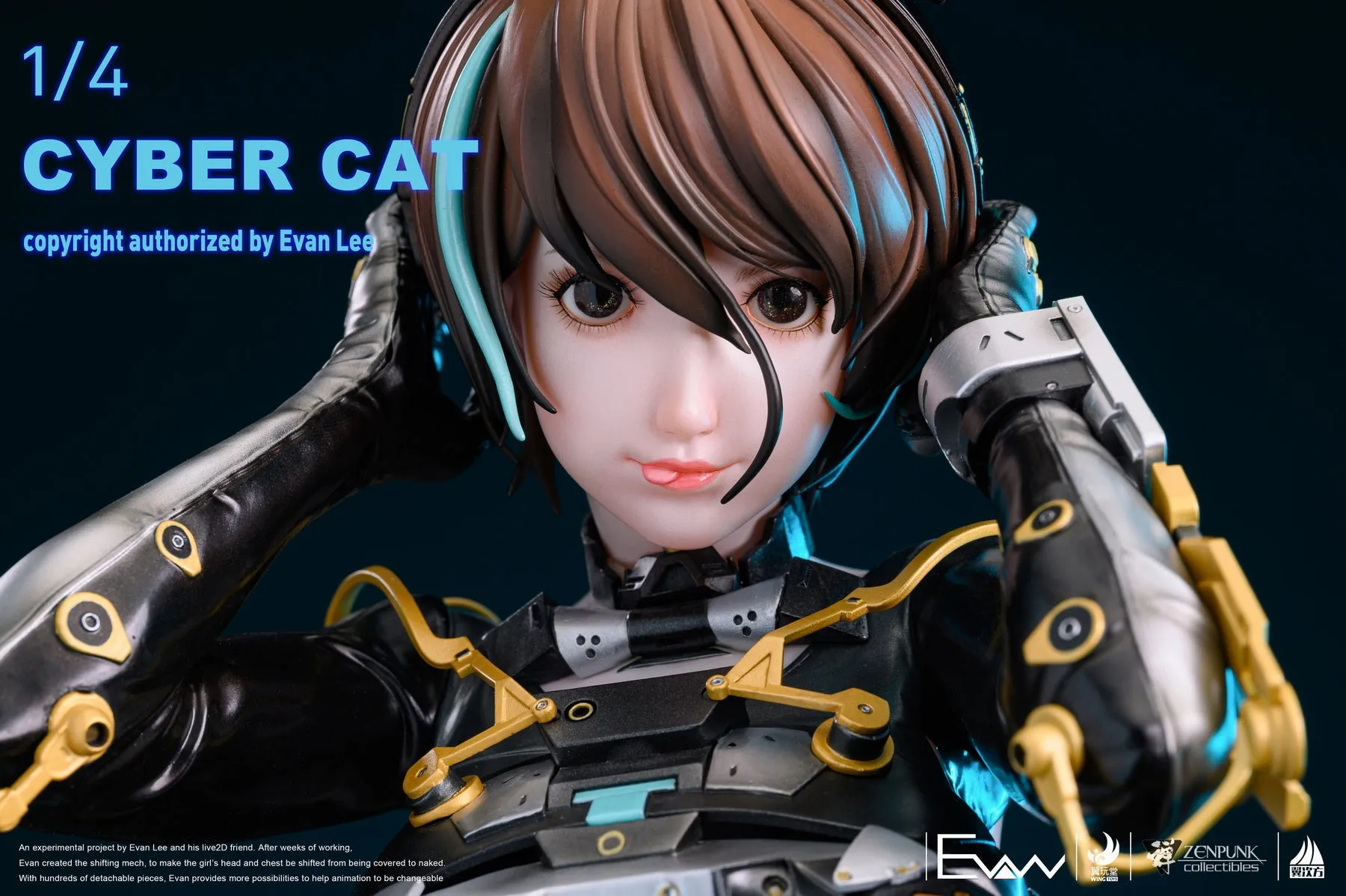 Cyber Cat by Evan Lee