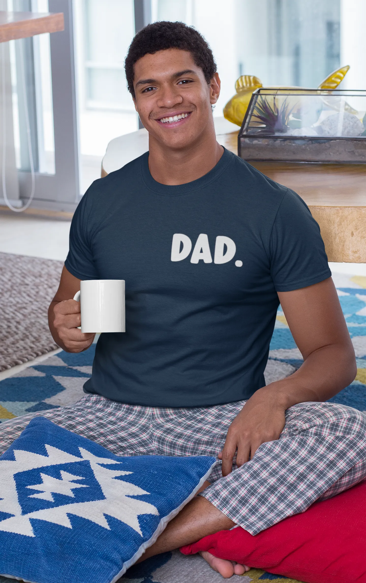 Dad & Dad's Little Dude Matching T-Shirt Set