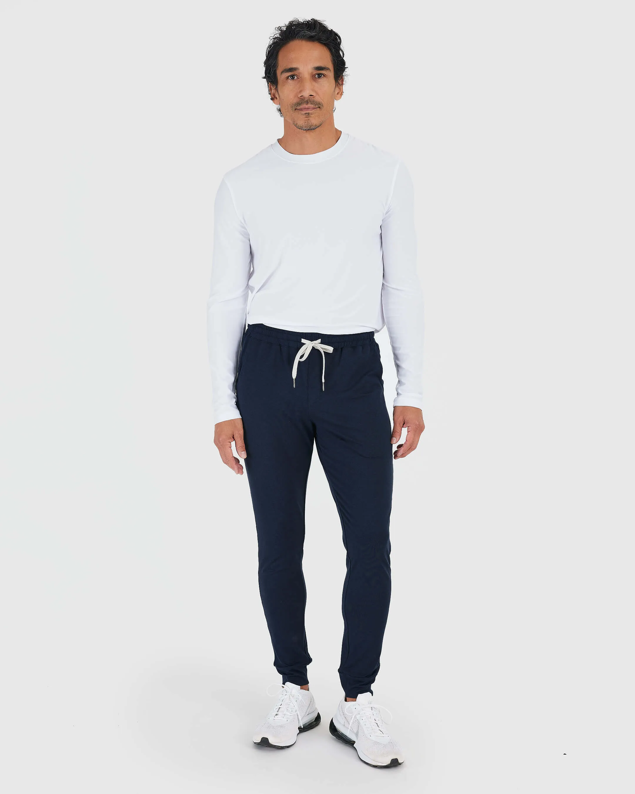 Dark Heather Navy Active Joggers