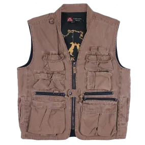 Delta Vest in Tobacco