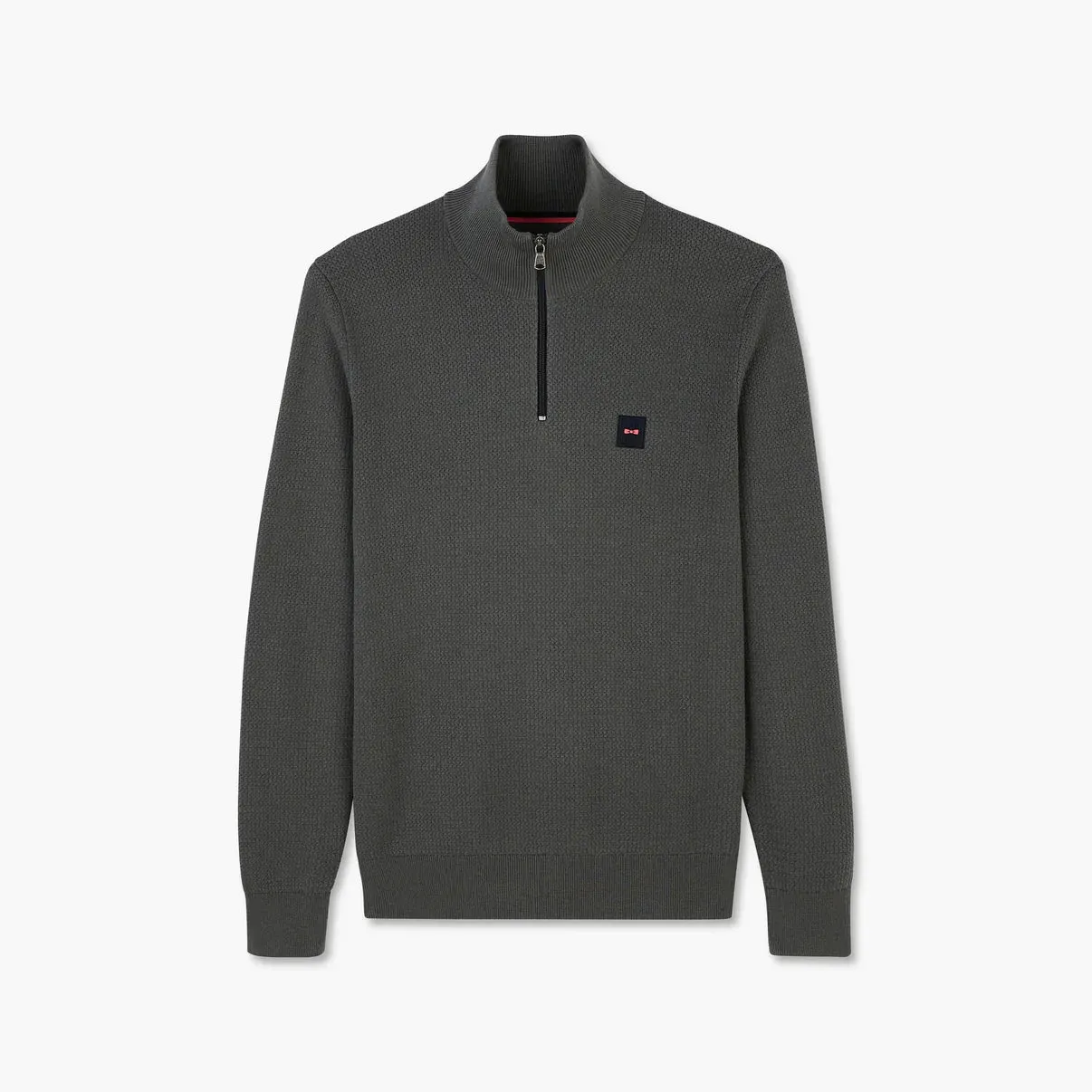 Eden Park Micro Cable Knit Quarter Zip