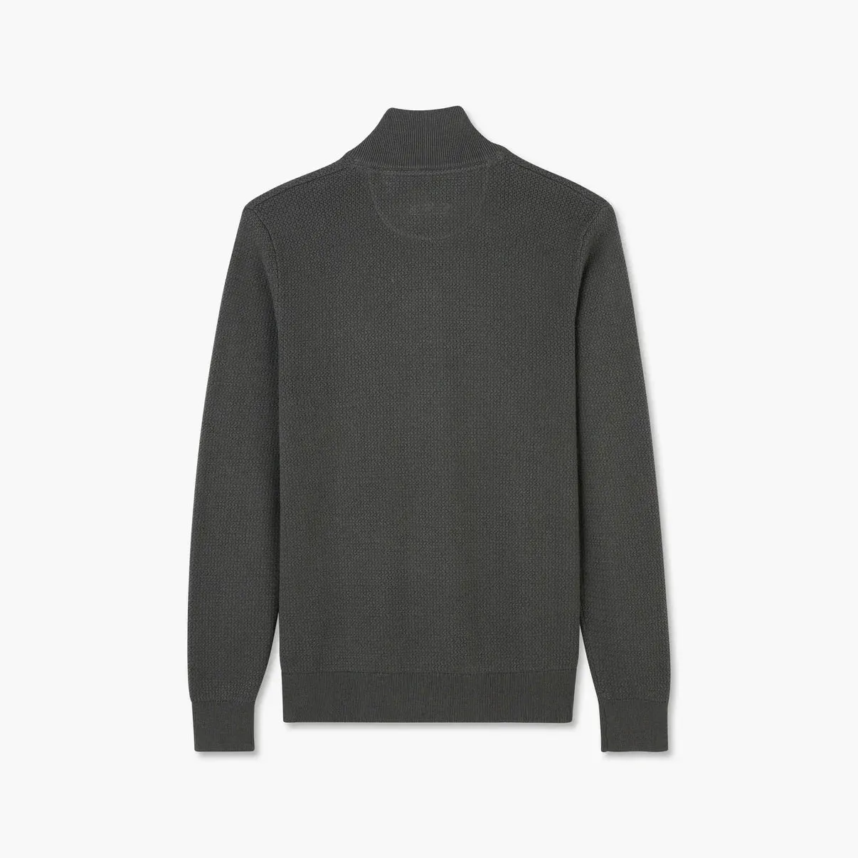 Eden Park Micro Cable Knit Quarter Zip