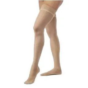 EverSheer Thigh-High with Grip-Top, 30-40, Medium, Long, Open, Natural