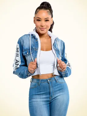 Fashion Tour Denim CROPPED Jacket