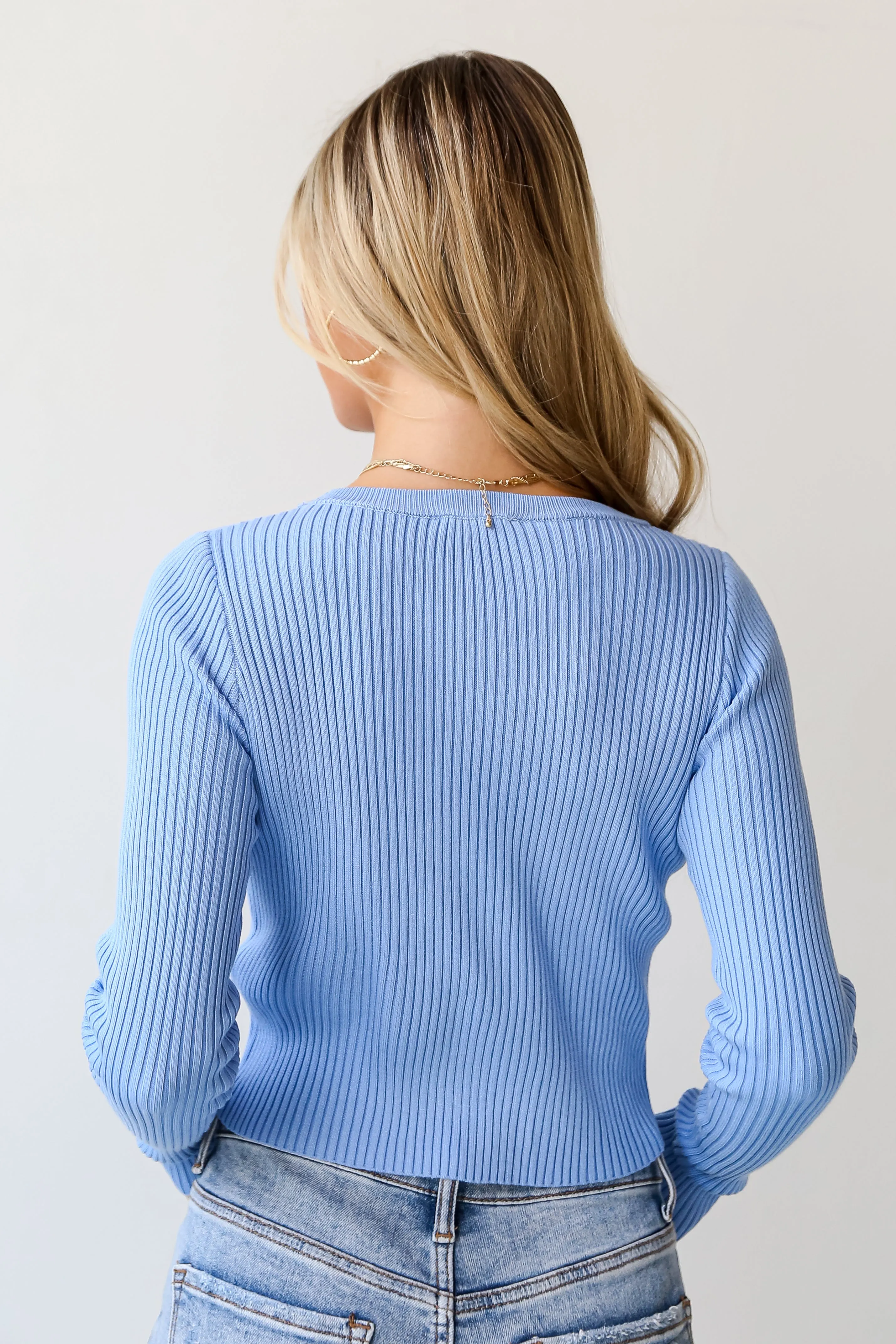 FINAL SALE - Kendall Ribbed Knit Top - DU DEAL