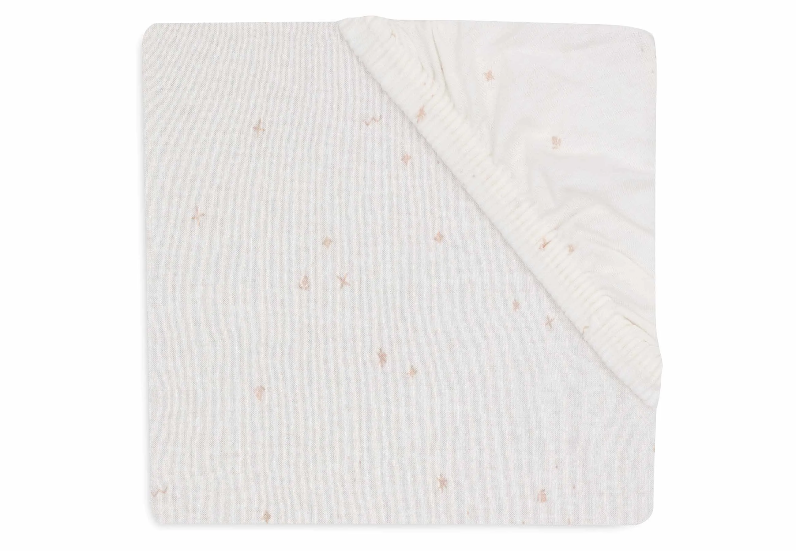 Fitted Sheet Jersey 60x120cm Twinkling - Wild Rose