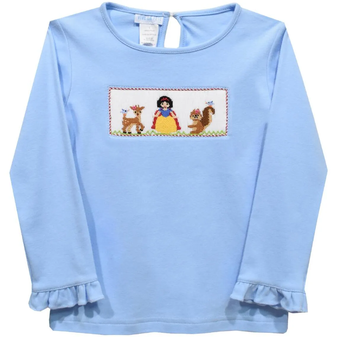 Forever Friends Smocked LS Top