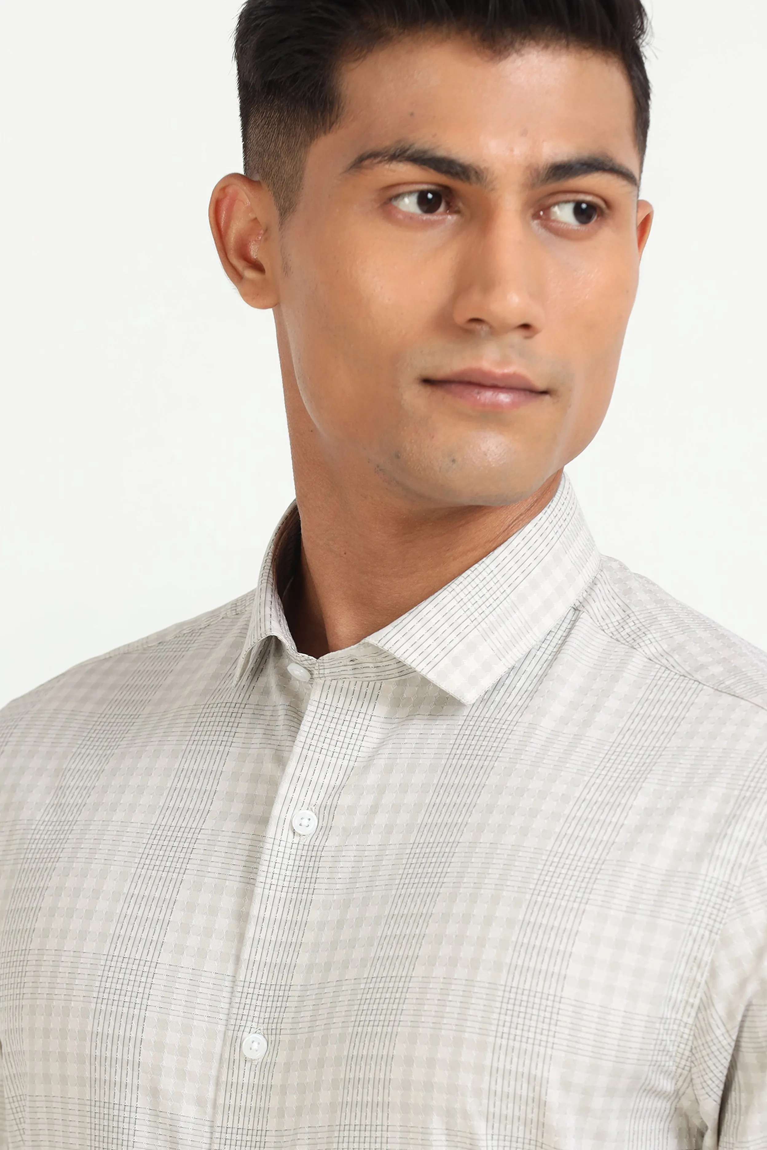 Gentleman's Checkered Formal Shirt