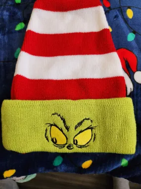 Grinch Christmas Beanie