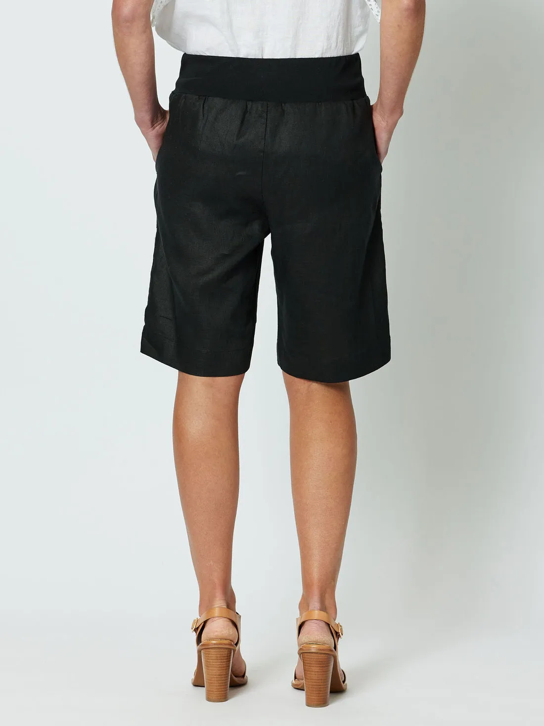 GS Jersey Waist Linen Short