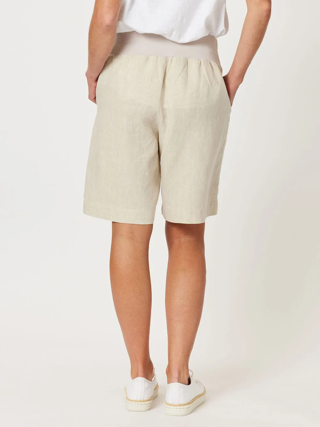 GS Jersey Waist Linen Short