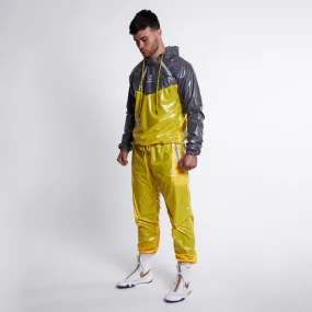 GymPro Sweat Suit, Yellow/Grey