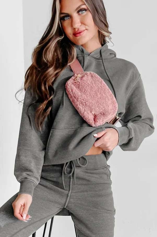 Hard Act To Follow Fleece Hoodie & Jogger Set (Heather Grey)