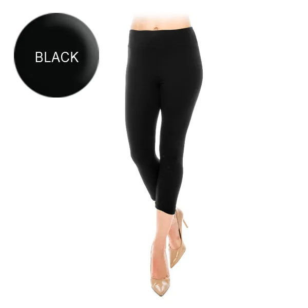 High Waist Yoga Capri Ultra Soft Leggings (Regular/Plus Size)