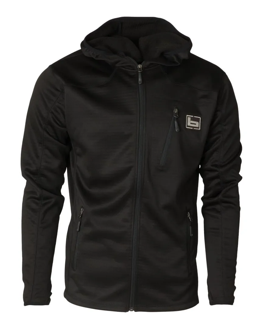 Hooded Mid-Layer Fleece Jacket