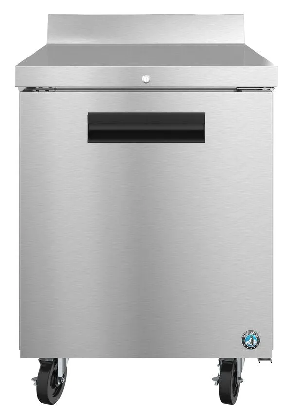 Hoshizaki WR27A-01 27" One Door Worktop Refrigerator, Stainless Door with Lock