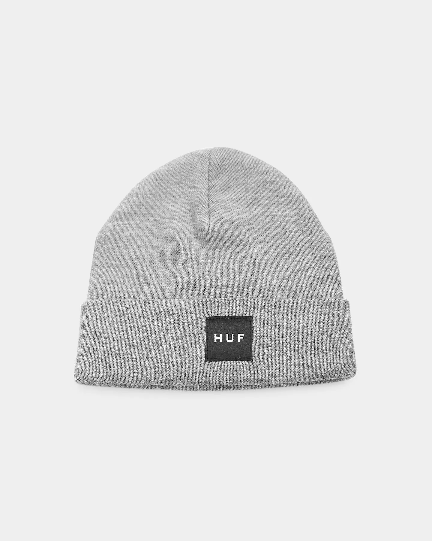 Huf Box Logo Beanie Grey Heather