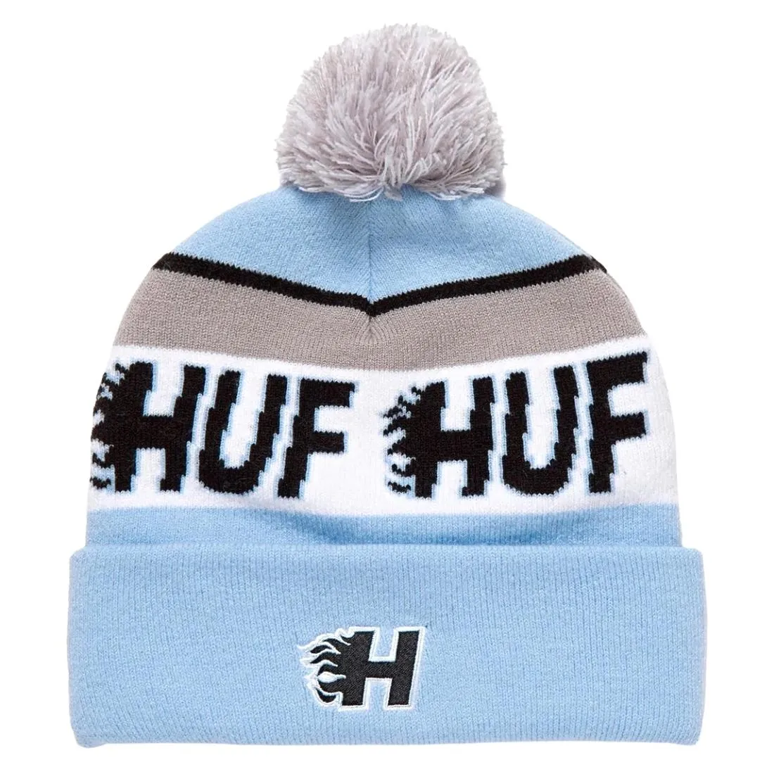 Huf Enforcer Pom Beanie - Light Blue